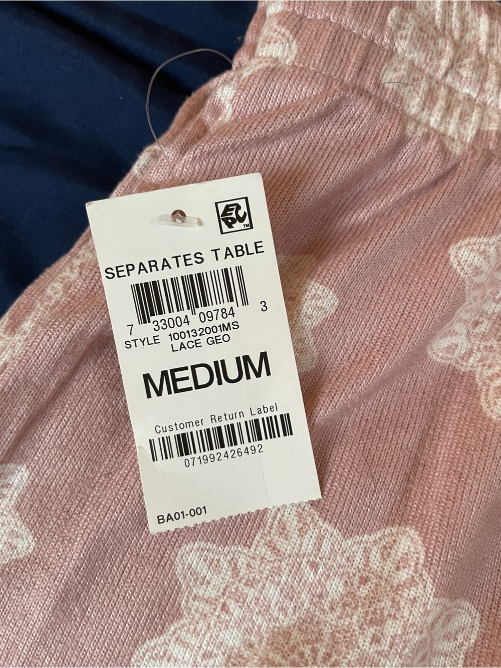 Pink Floral Pj pants